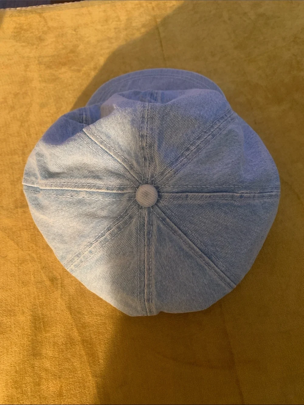 Cara Park Blue Denim Cap